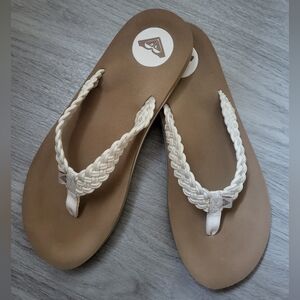 ROXY PORTO Braided Sandals 10